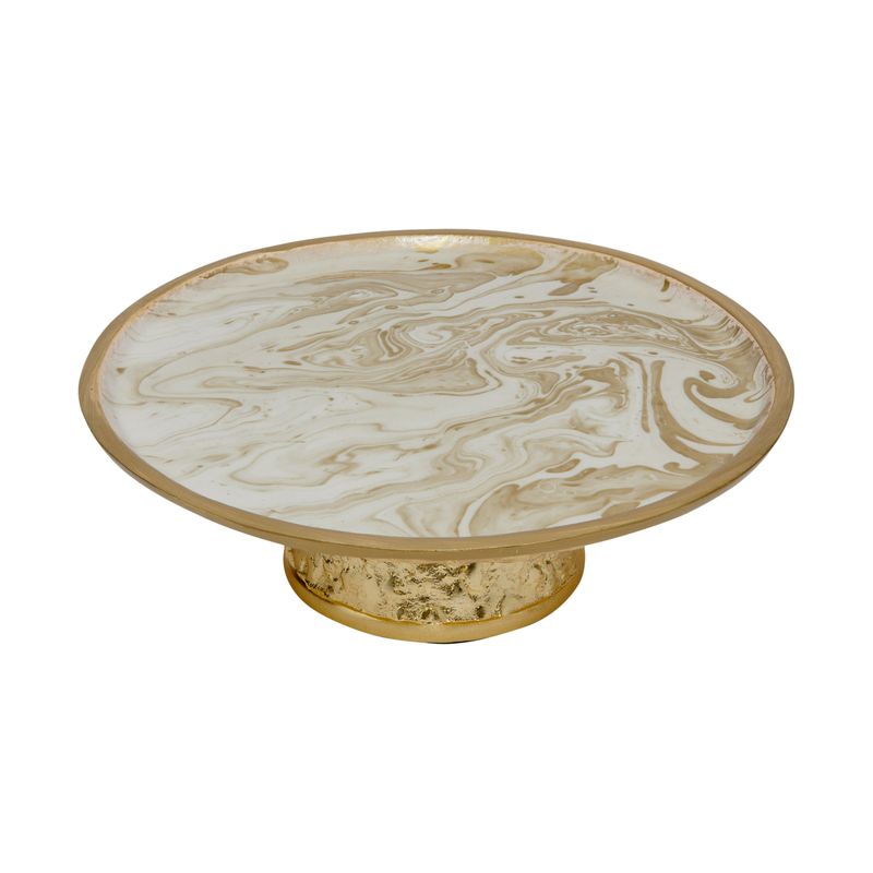 Starla-White---Pewter-Cake-Stand
