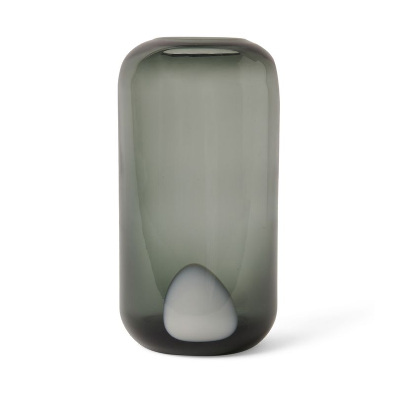 Opal-Tall-Bubble-Glass-Vase