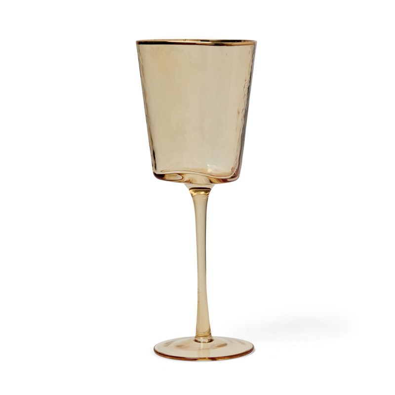 Centro-Textured-Amber-Stemware